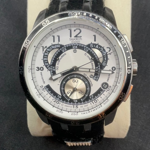Vintage Swatch Irony Swiss Watch Chronograph